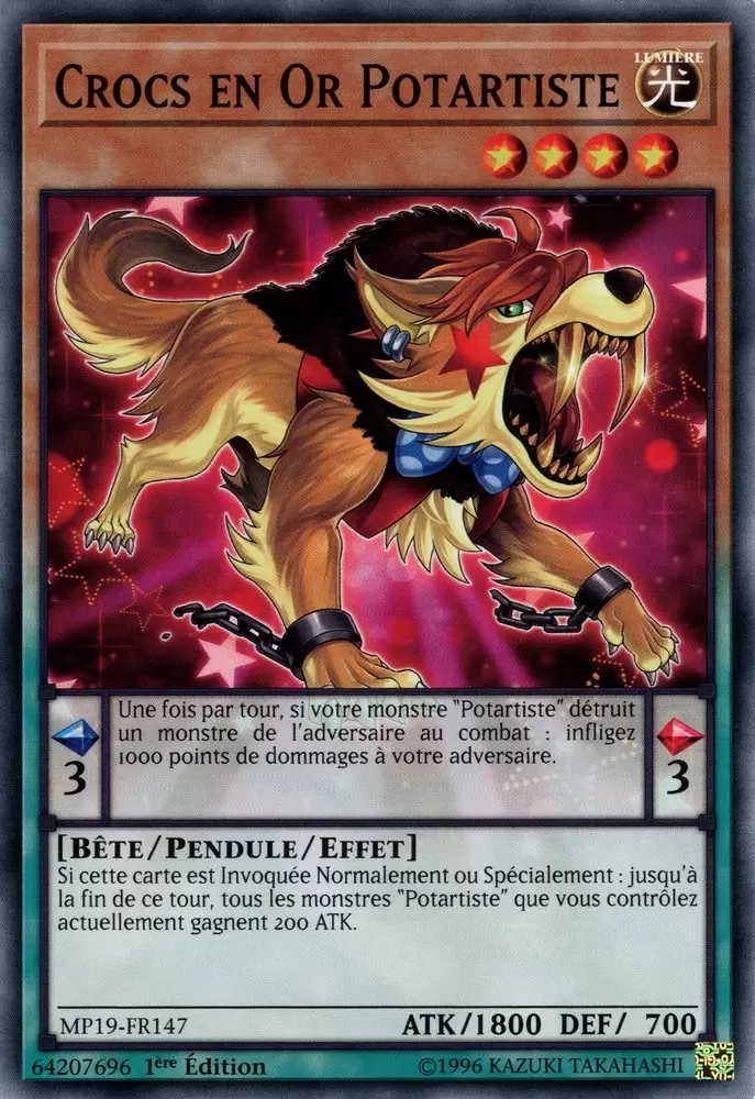 Mega Pack 2019 - Sarcophage Doré MP19 - Crocs en Or Potartiste