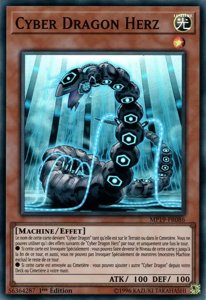 Mega Pack 2019 - Sarcophage Doré MP19 - Cyber Dragon Herz
