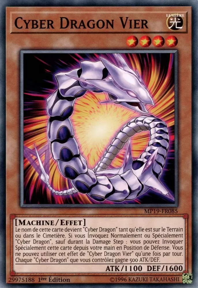 Mega Pack 2019 - Sarcophage Doré MP19 - Cyber Dragon Vier