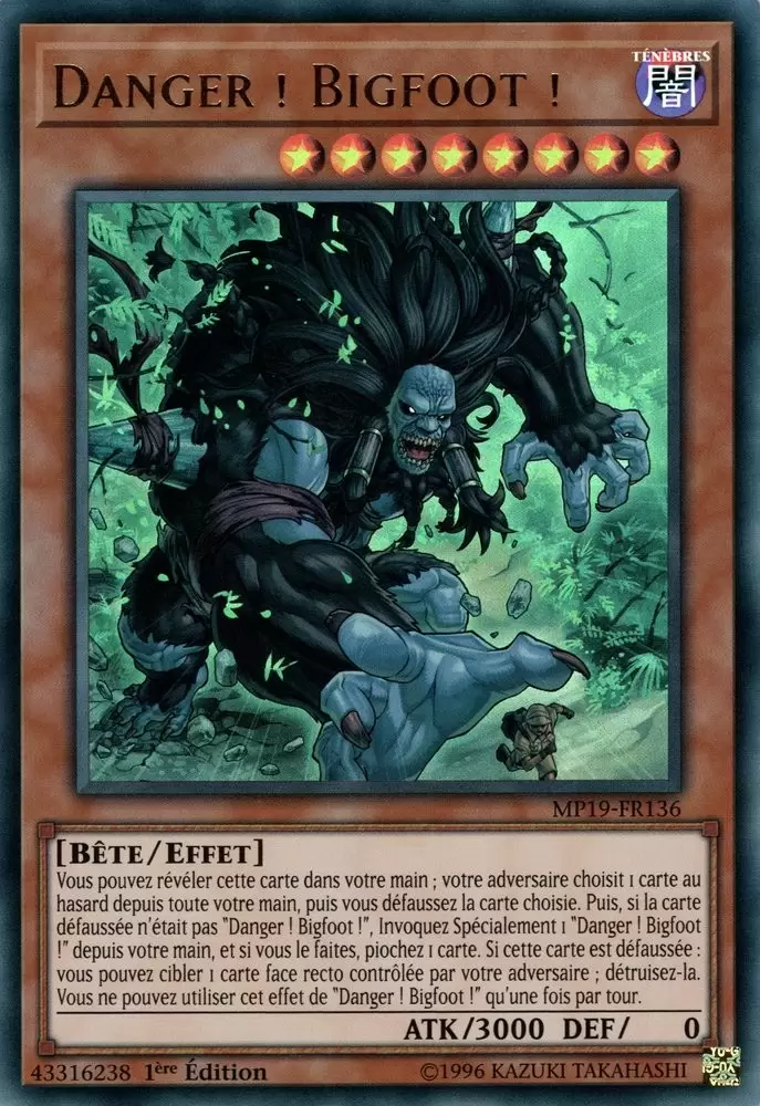 Mega Pack 2019 - Sarcophage Doré MP19 - Danger ! Bigfoot !