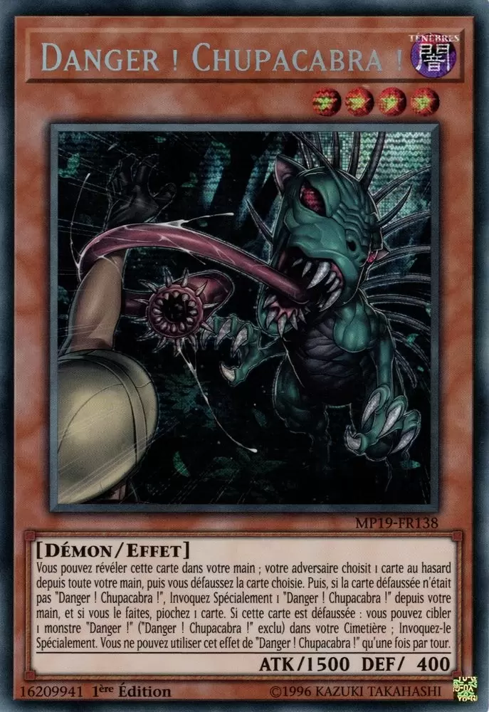 Mega Pack 2019 - Sarcophage Doré MP19 - Danger ! Chupacabra !
