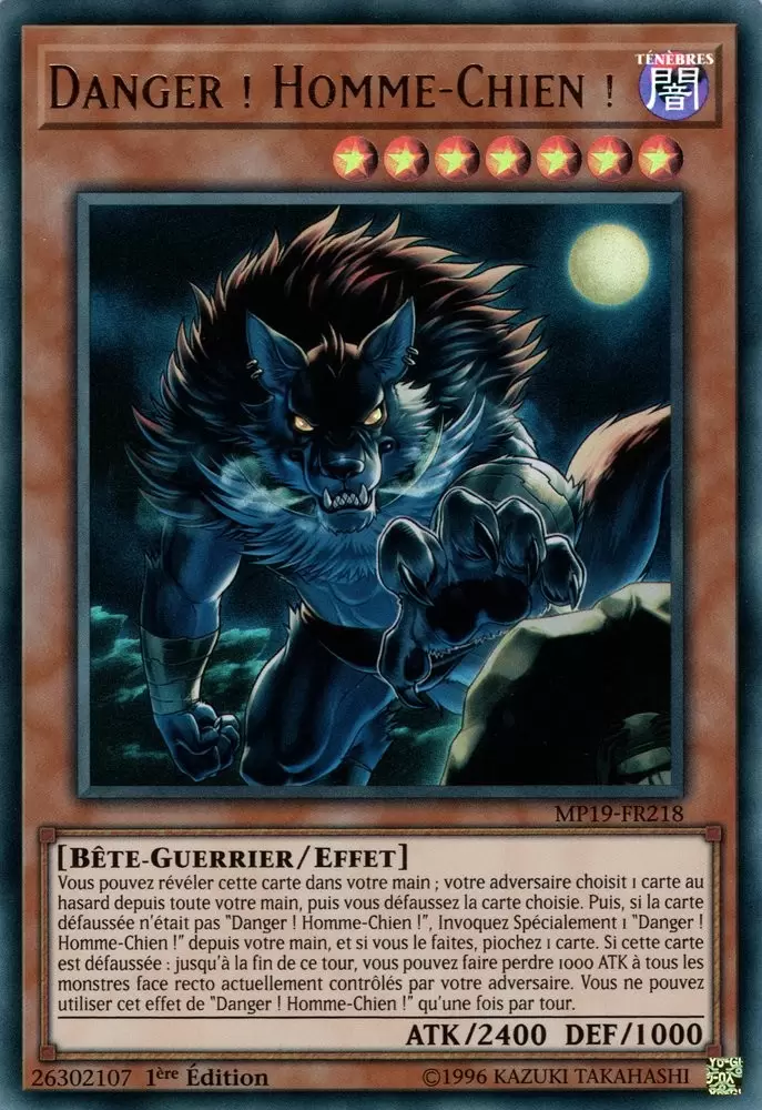 Mega Pack 2019 - Sarcophage Doré MP19 - Danger ! Homme-Chien !