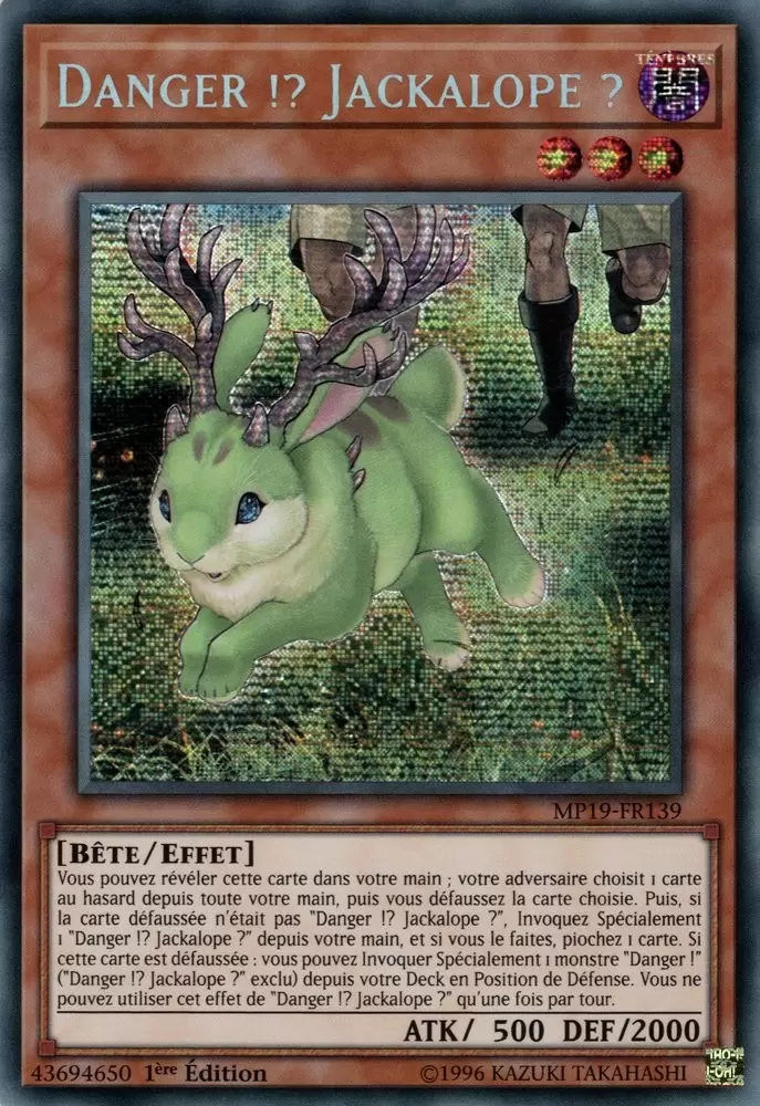 Mega Pack 2019 - Sarcophage Doré MP19 - Danger !? Jackalope ?