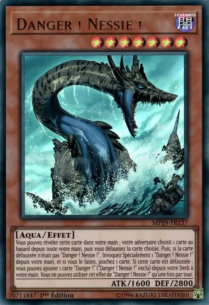 Mega Pack 2019 - Sarcophage Doré MP19 - Danger ! Nessie !