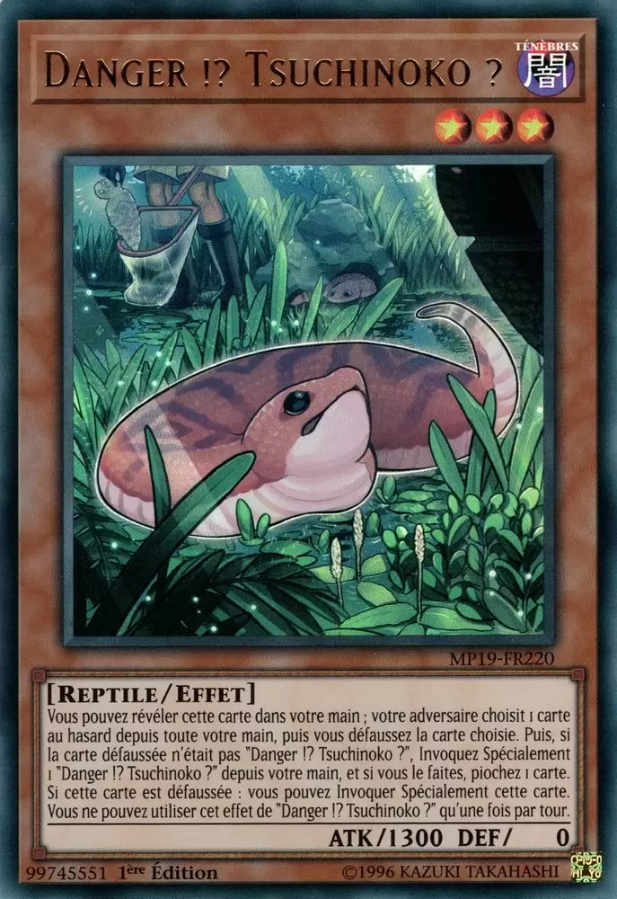 Mega Pack 2019 - Sarcophage Doré MP19 - Danger !? Tsuchinoko ?