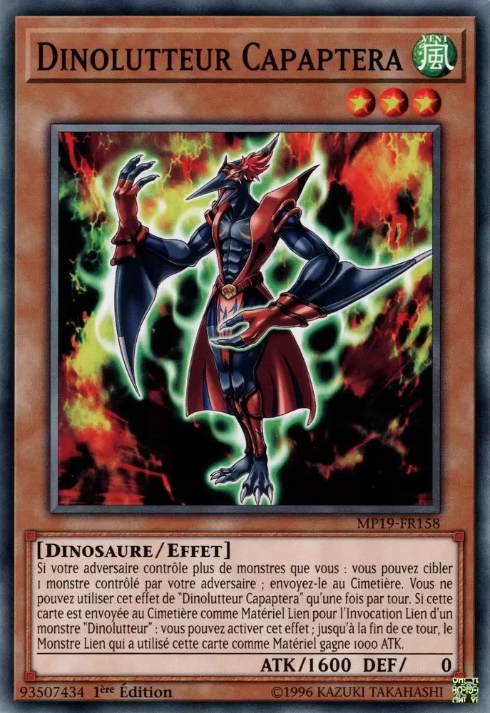 Mega Pack 2019 - Sarcophage Doré MP19 - Dinolutteur Capaptera