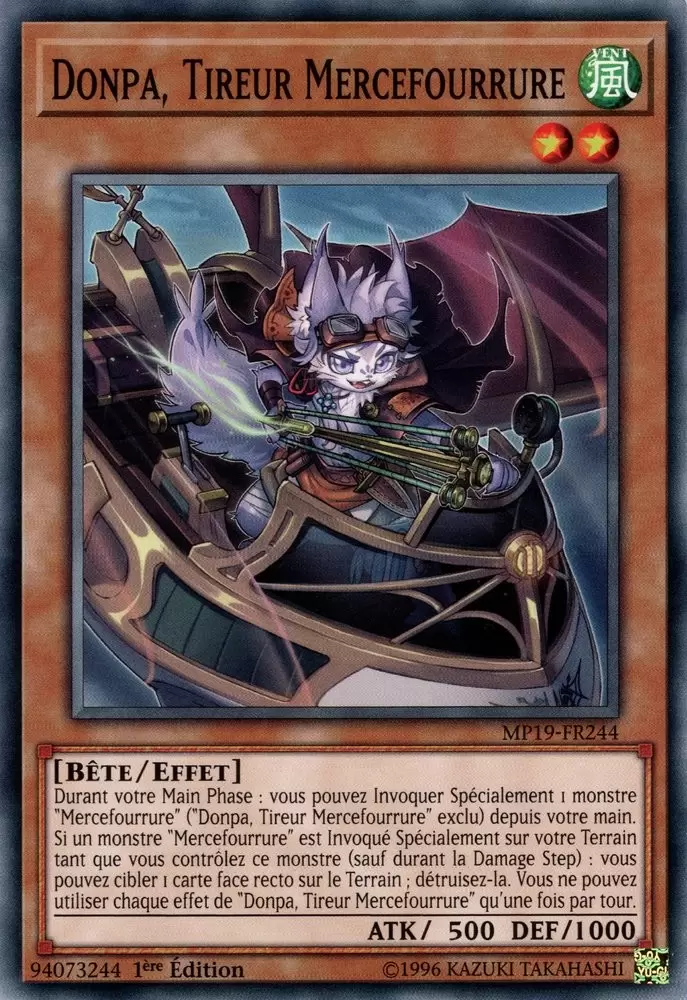 Mega Pack 2019 - Sarcophage Doré MP19 - Donpa, Tireur Mercefourrure