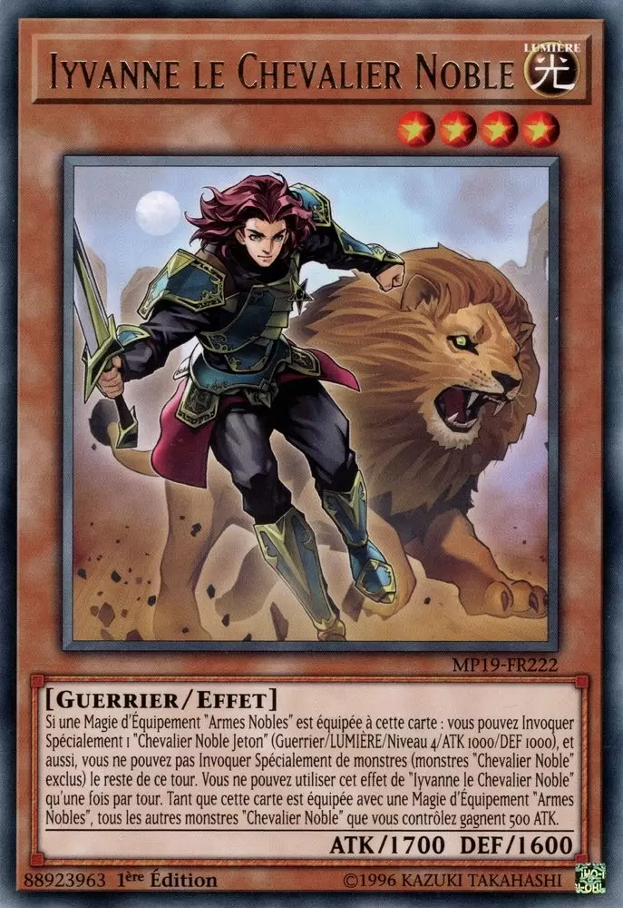 Mega Pack 2019 - Sarcophage Doré MP19 - Iyvanne le Chevalier Noble