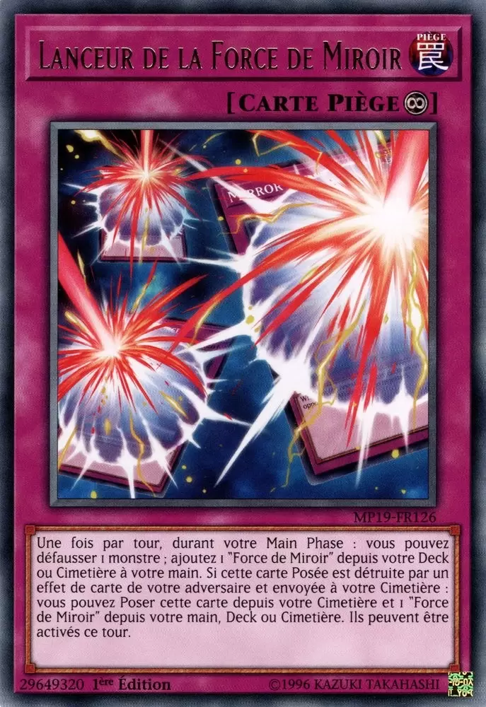 Mega Pack 2019 - Sarcophage Doré MP19 - Lanceur de la Force de Miroir
