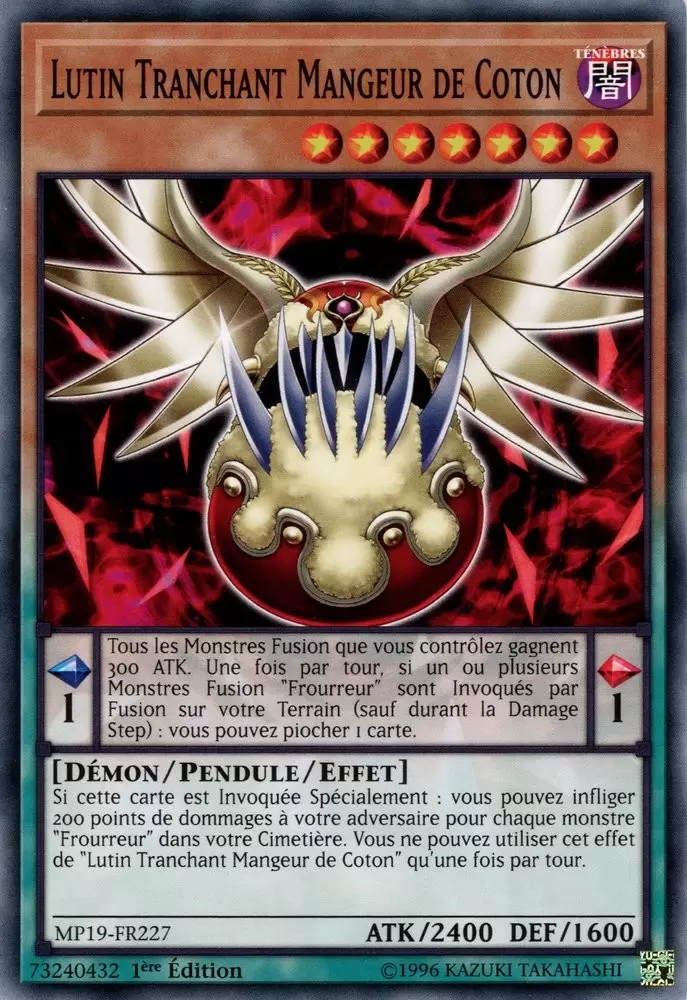 Mega Pack 2019 - Sarcophage Doré MP19 - Lutin Tranchant Mangeur de Coton