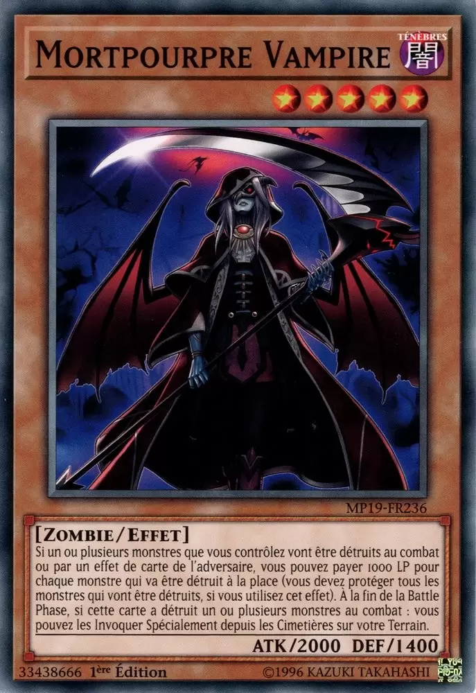 Mega Pack 2019 - Sarcophage Doré MP19 - Mortpourpre Vampire