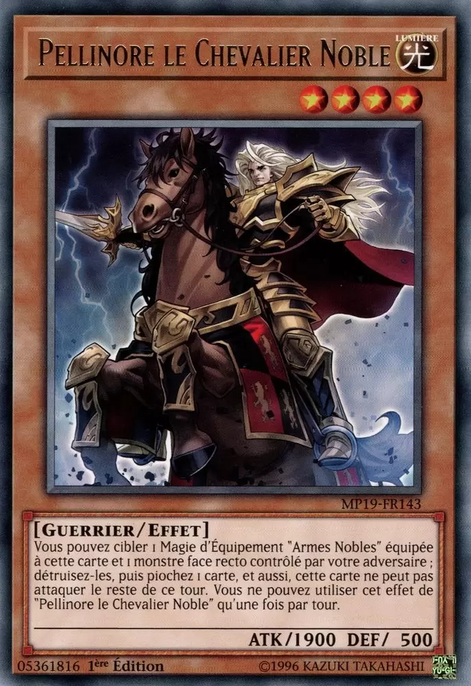Mega Pack 2019 - Sarcophage Doré MP19 - Pellinore le Chevalier Noble
