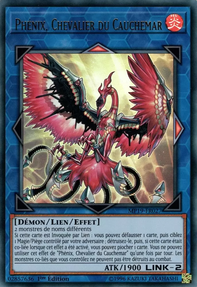 Mega Pack 2019 - Sarcophage Doré MP19 - Phénix, Chevalier du Cauchemar