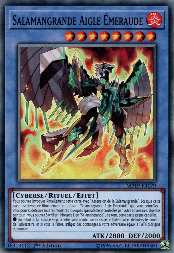 Mega Pack 2019 - Sarcophage Doré MP19 - Salamangrande Aigle Émeraude
