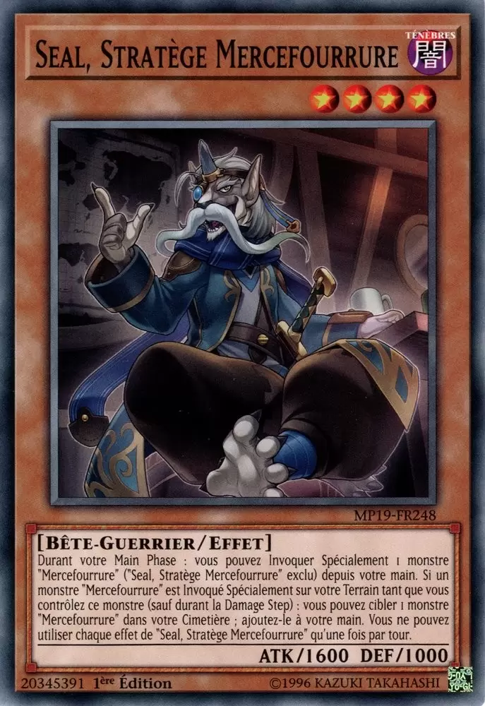 Mega Pack 2019 - Sarcophage Doré MP19 - Seal, Stratège Mercefourrure