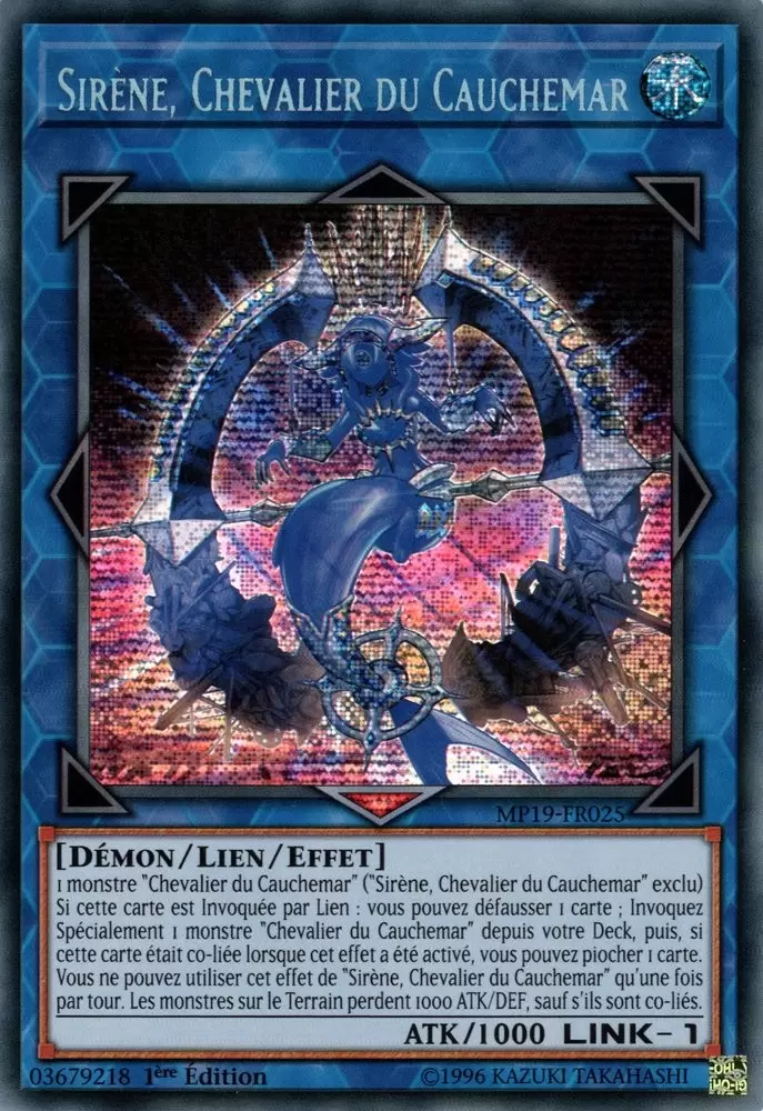 Mega Pack 2019 - Sarcophage Doré MP19 - Sirène, Chevalier du Cauchemar