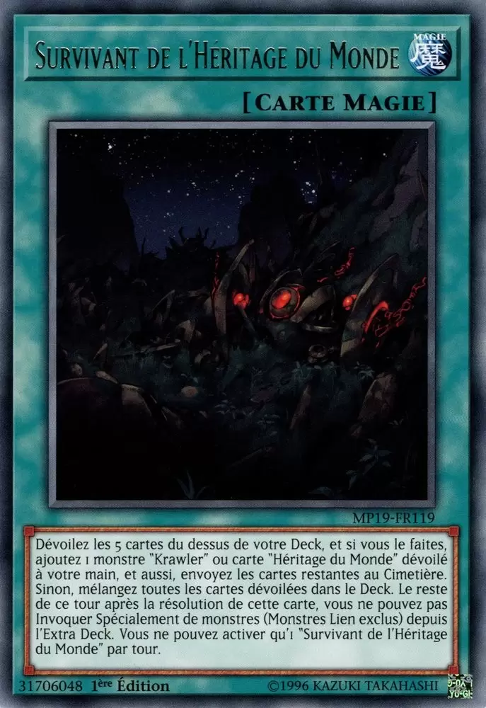 Mega Pack 2019 - Sarcophage Doré MP19 - Survivant de l\'Héritage du Monde
