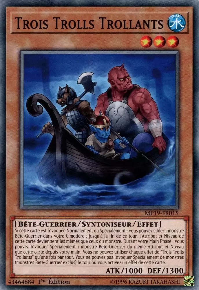 Mega Pack 2019 - Sarcophage Doré MP19 - Trois Trolls Trollants