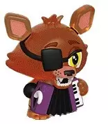 Rockstar Foxy GITD - Mystery Minis - Five Nights at Freddy's Pizza