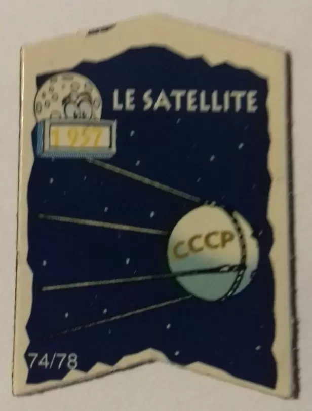 Magnets Le Gaulois - Il était une fois Les Découvreurs - Le Satellite