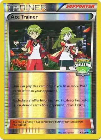 XY Ancient Origins - Ace Trainer Reverse International Challenge