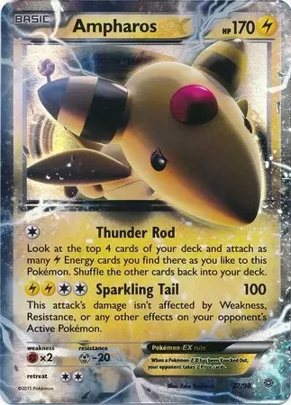 XY Ancient Origins - Ampharos EX