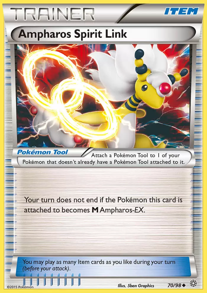 XY Ancient Origins - Ampharos Spirit Link
