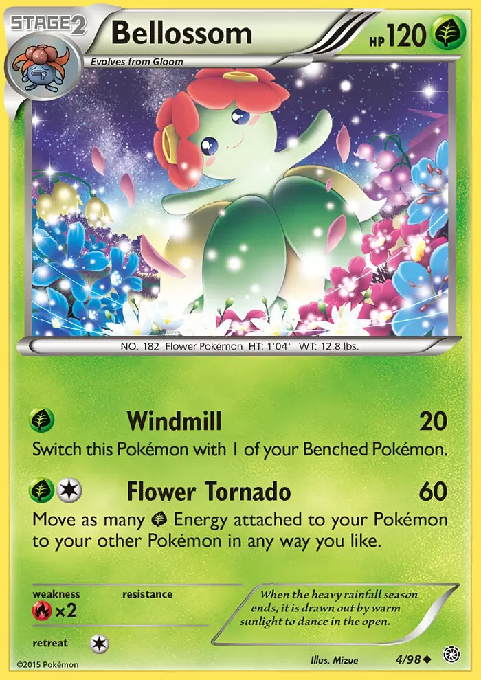 XY Ancient Origins - Bellossom