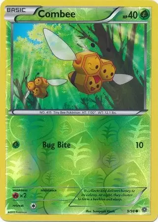 XY Ancient Origins - Combee Reverse