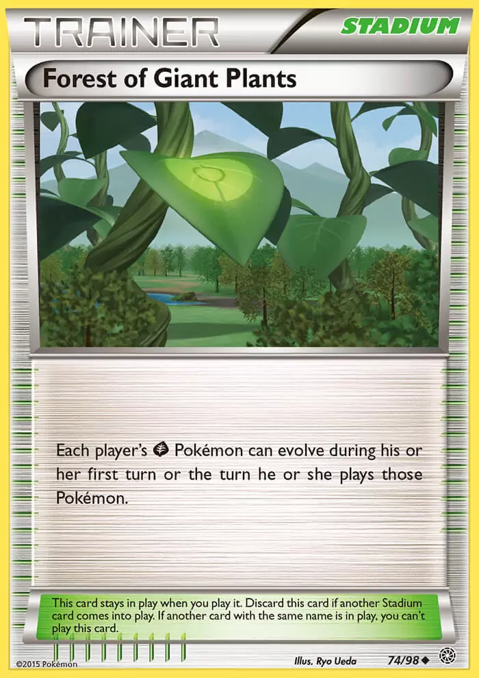 XY Ancient Origins - Forest of Giant Plants