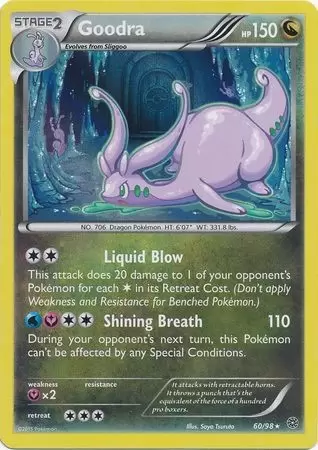XY Ancient Origins - Goodra Holo