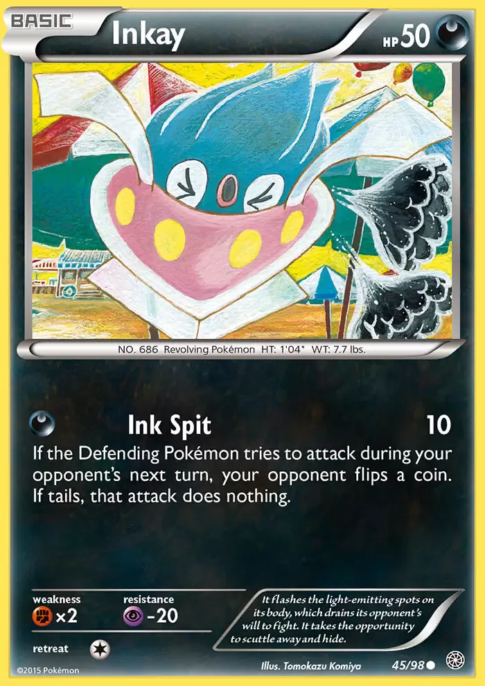 XY Ancient Origins - Inkay