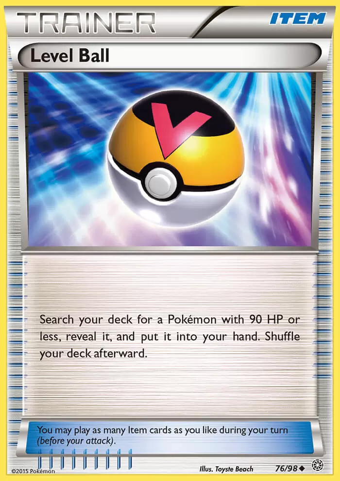 XY Ancient Origins - Level Ball