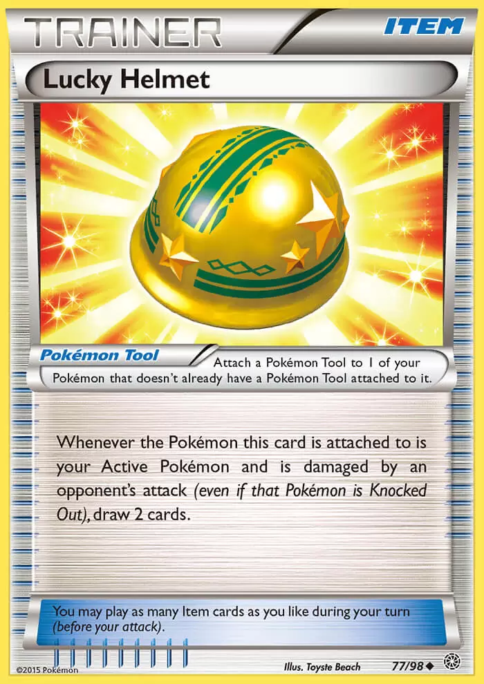 XY Ancient Origins - Lucky Helmet