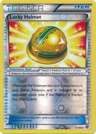 XY Ancient Origins - Lucky Helmet Reverse