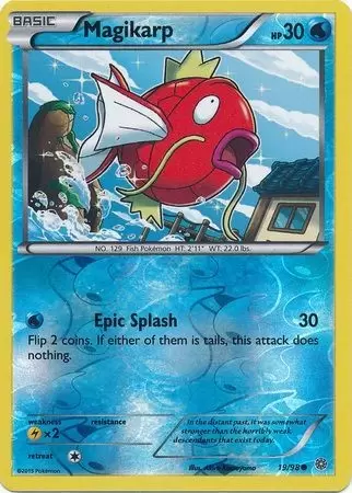 XY Ancient Origins - Magikarp Reverse