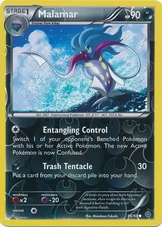 XY Ancient Origins - Malamar Reverse
