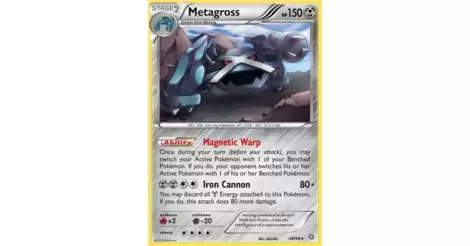 Pokemon - Metagross (49/98) – Exclusivo para baralhos temáticos