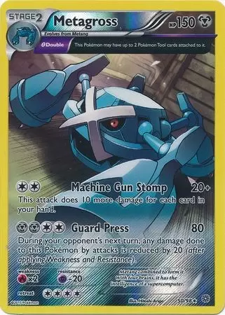 XY Ancient Origins - Metagross Reverse