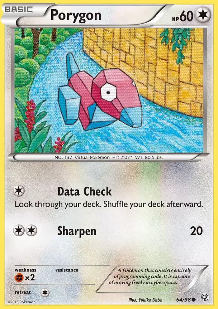 XY Ancient Origins - Porygon