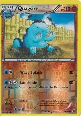 XY Ancient Origins - Quagsire Reverse