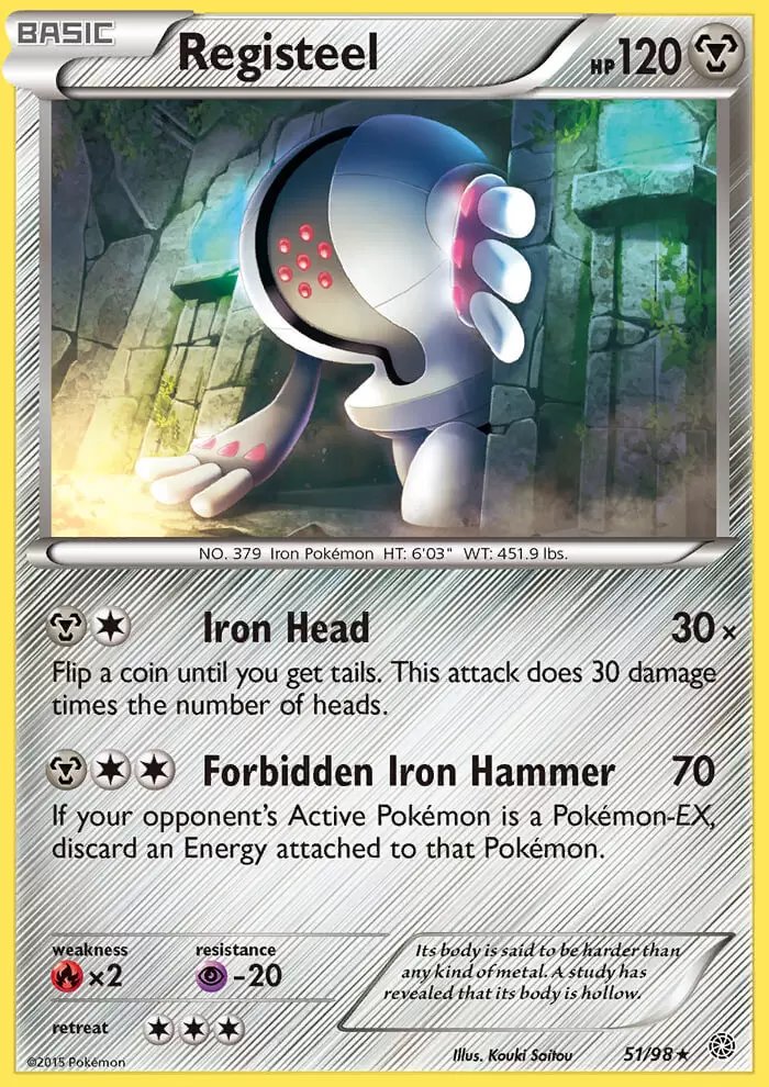 XY Ancient Origins - Registeel