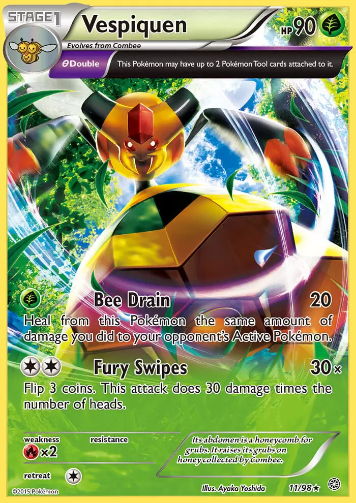 XY Ancient Origins - Vespiquen
