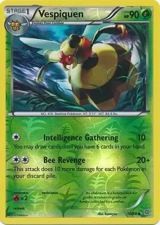 XY Ancient Origins - Vespiquen Reverse