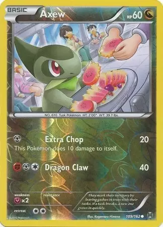 XY Breakthrough - Axew Reverse