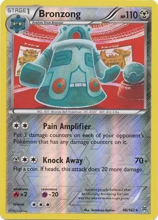 XY Breakthrough - Bronzong Reverse