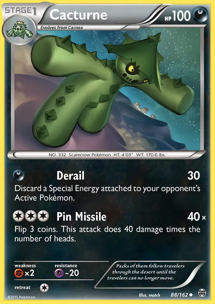 XY Breakthrough - Cacturne