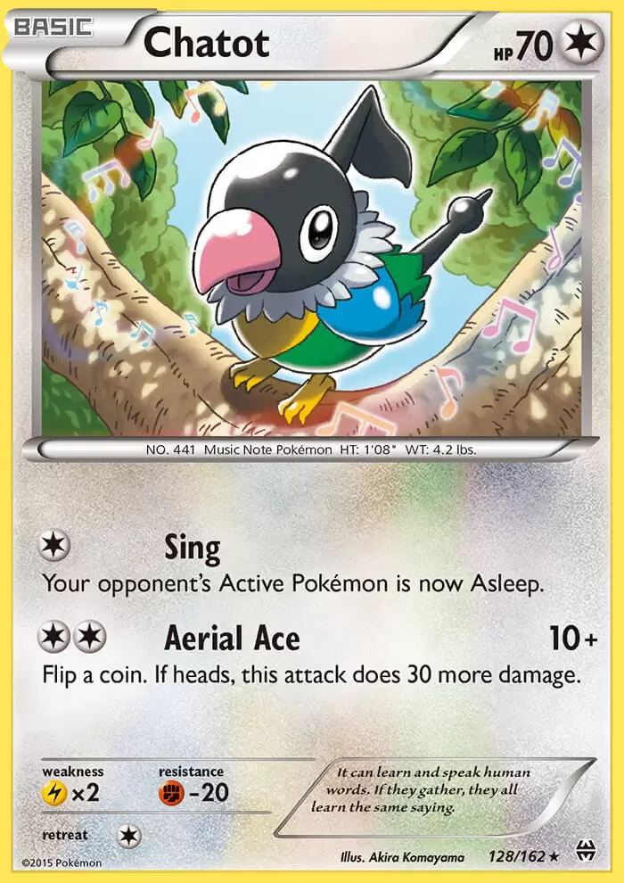 XY Breakthrough - Chatot