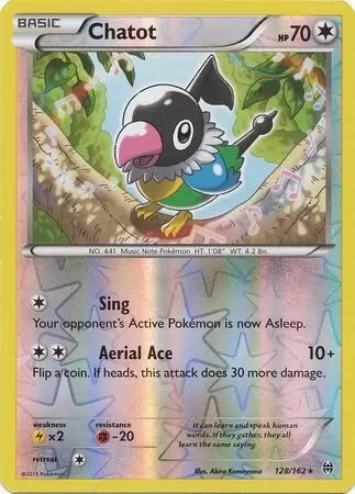 XY Breakthrough - Chatot Reverse