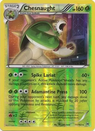 XY Breakthrough - Chesnaught Reverse